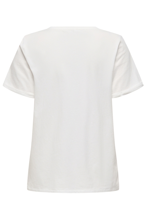 Only onlline life s/s o-neck print top c